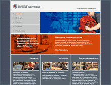 Tablet Screenshot of expresselectrique.com